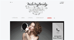 Desktop Screenshot of makemybeauty.com